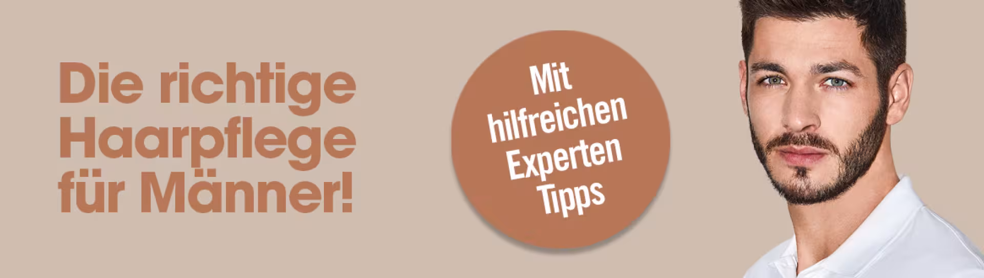 Die richtigen Haarprodukte für Männer!