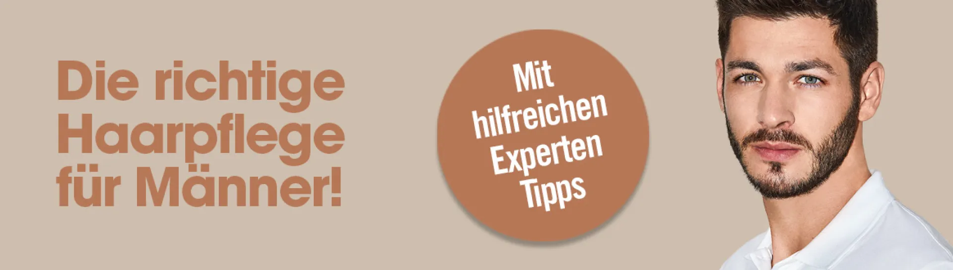 Die richtigen Haarprodukte für Männer!