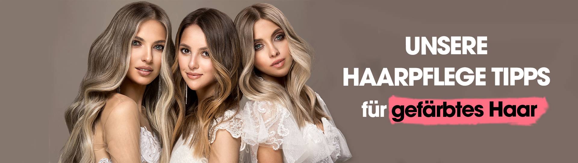 coloriertes Haar coloriertes Haar