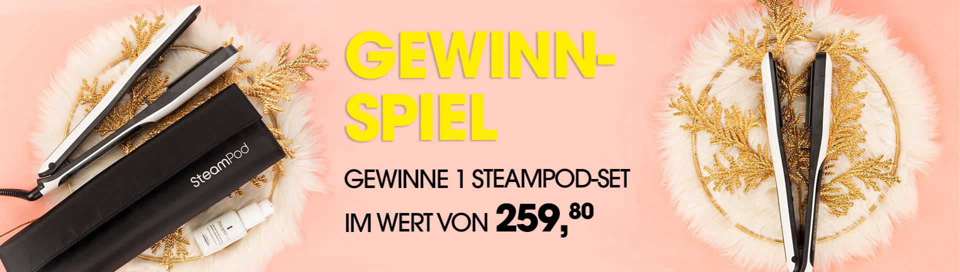 Steampod-Gewinnspiel Steampod-Gewinnspiel