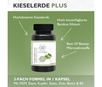 Code Vital Kieselerde Plus - Haare & Nägel Komplex