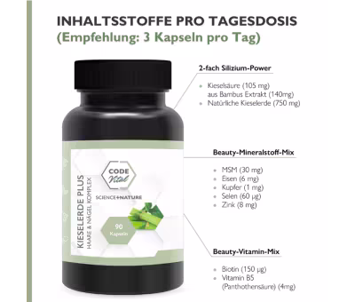 Code Vital Kieselerde Plus - Haare & Nägel Komplex