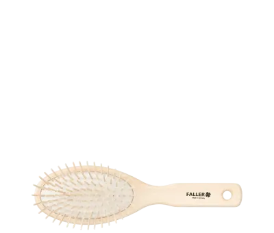 Faller Pneumassagebürste oval, Bürstenkörper und Stifte aus Buchenholz, 9 reihig (20012019) Faller Pneumassagebürste oval, Bürstenkörper und Stifte aus Buchenholz, 9 reihig