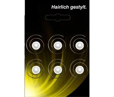 Hairlich gestylt Curlies Perle groß