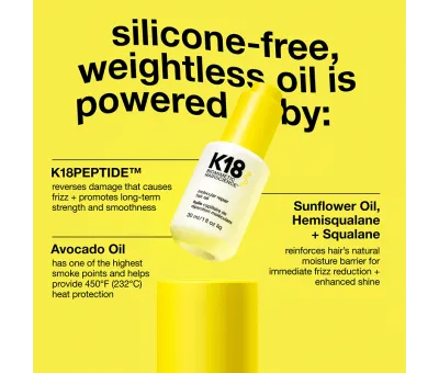 K18 Molecular Repair Hair Oil