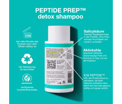 K18 Peptide Prep Detox Shampoo