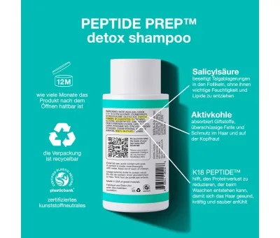 K18 Peptide Prep Detox Shampoo