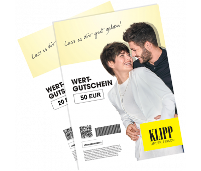 KLIPP Geschenkkarte "Print at Home"