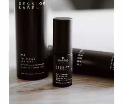 Schwarzkopf Session Label. The Powder Stylingpuder