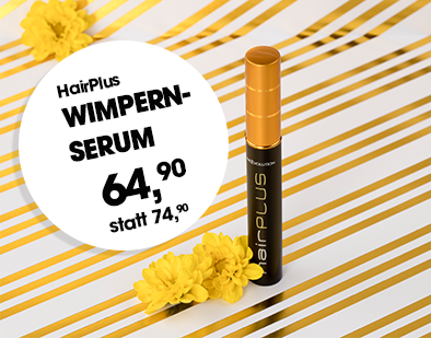 Hairplus-Wimpernserum-aktion