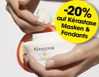 20% auf Kérastase Masken und Fondants