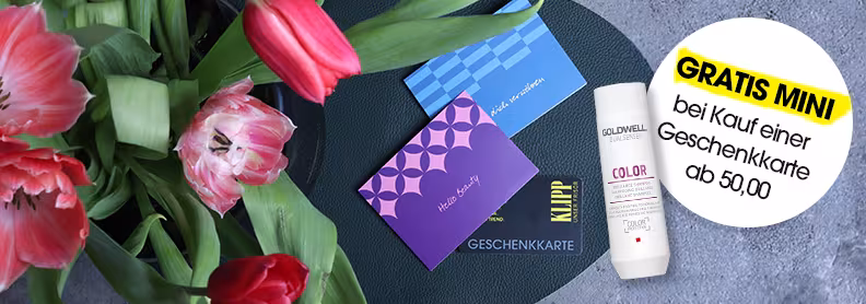 Geschenkkarte mit Gratis Mini KLIPP